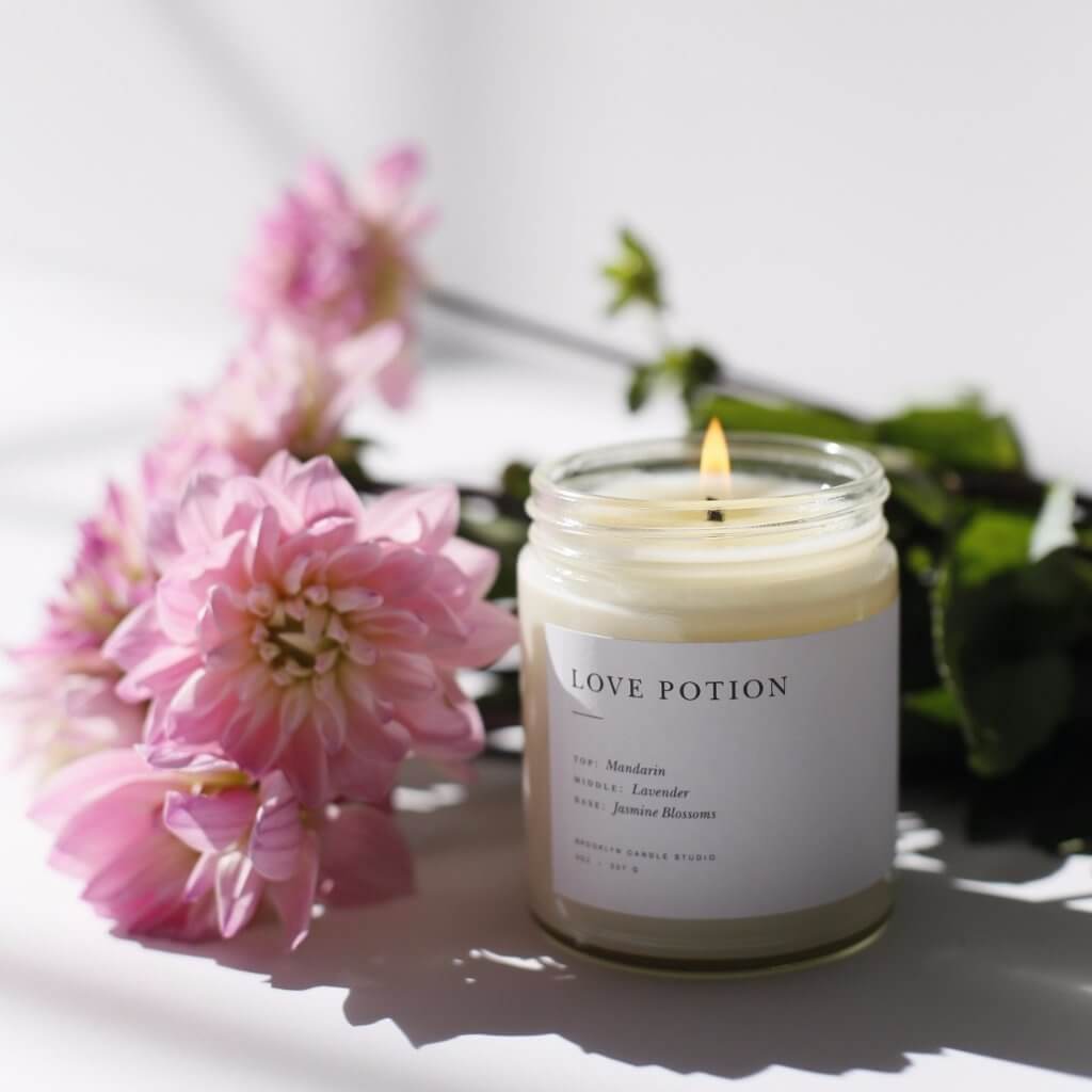 Brooklyn Candle Studio Love Potion Scented Candle - Osmology Scented Candles & Home Fragrance