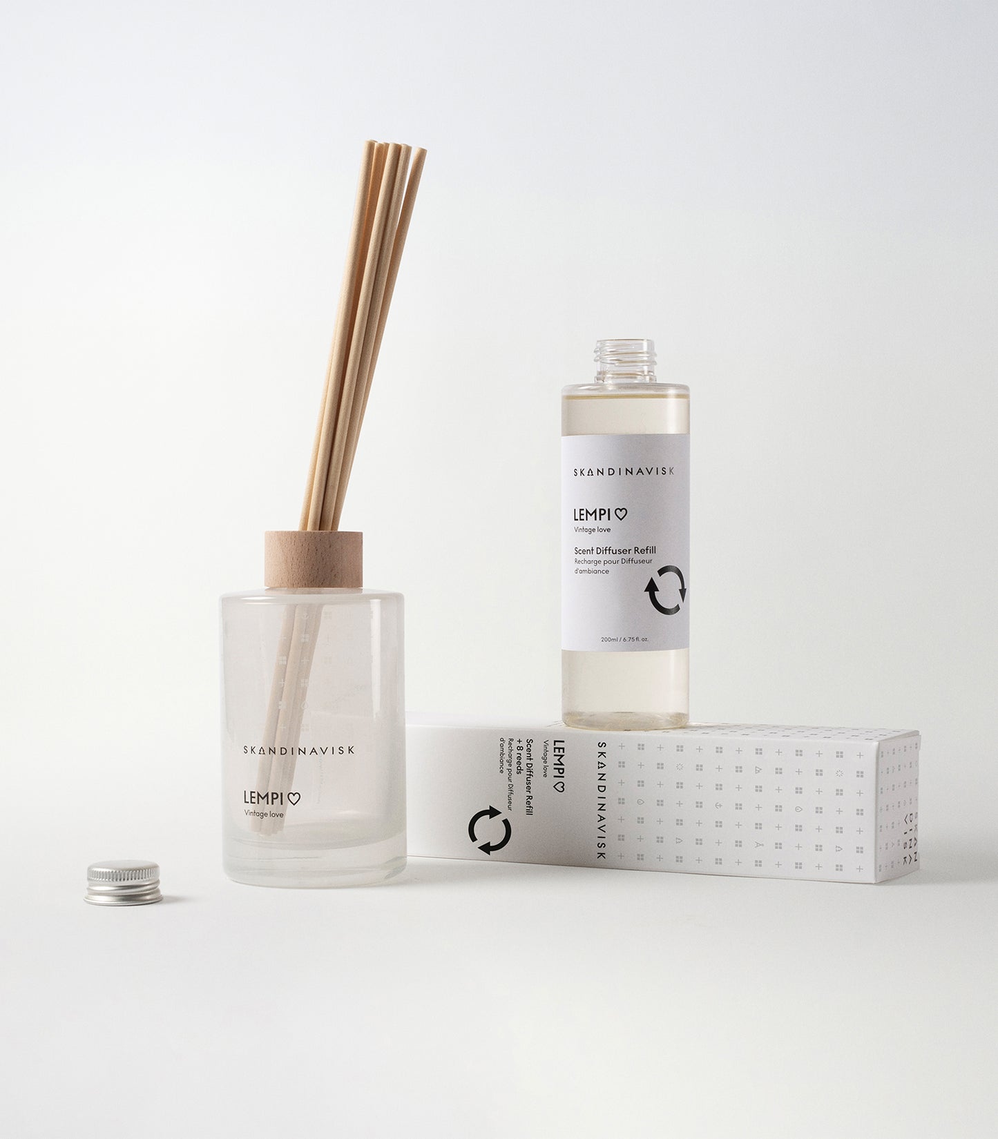 Skandinavisk LEMPI (Love) Reed Diffuser