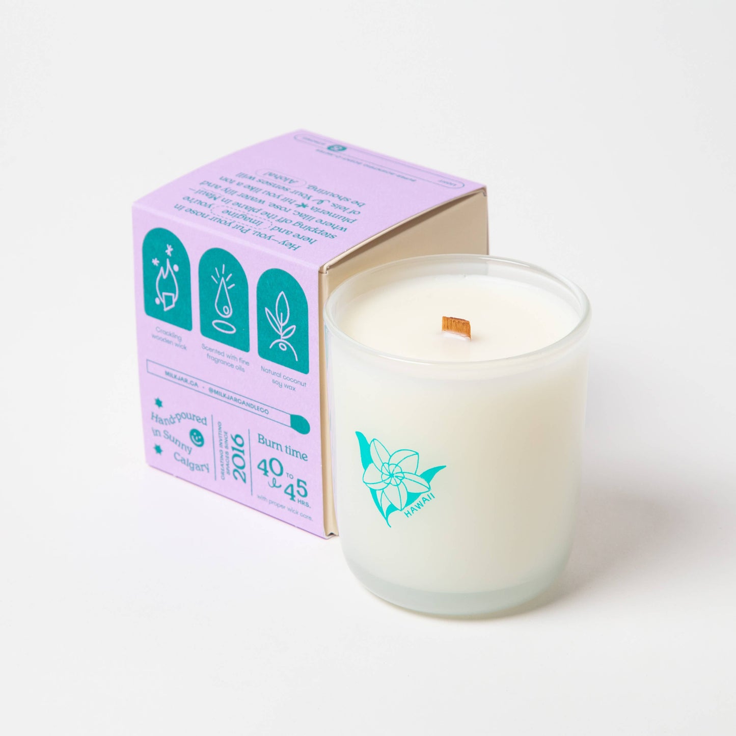 Milk Jar Candle Co. Hawaii Scented Candle