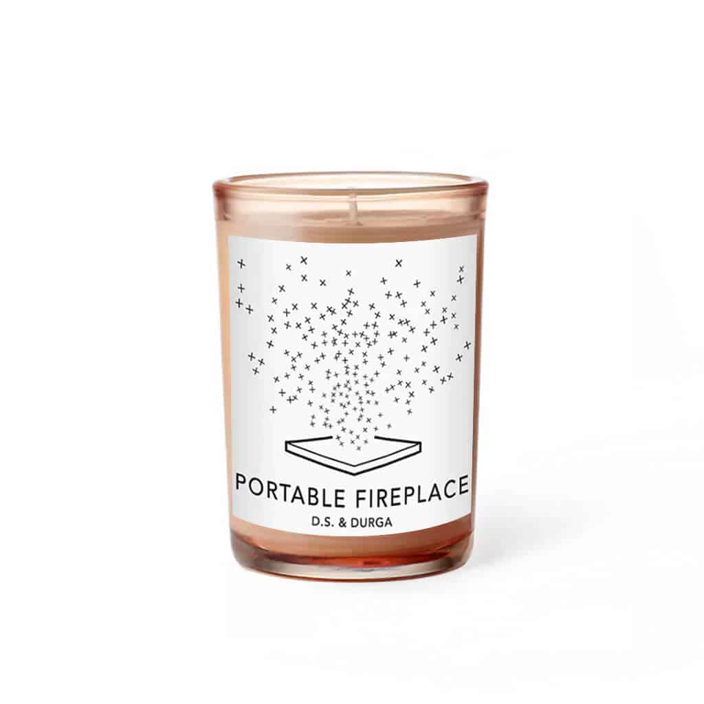 D.S. & DURGA Portable Fireplace Scented Candle