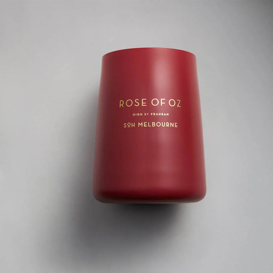 SOH Melbourne Scented Candle - Rose of Oz